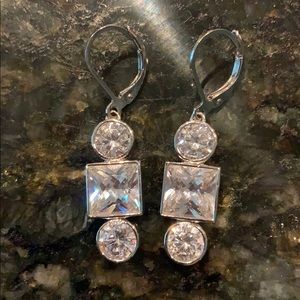 Cole Haan CZ earrings
